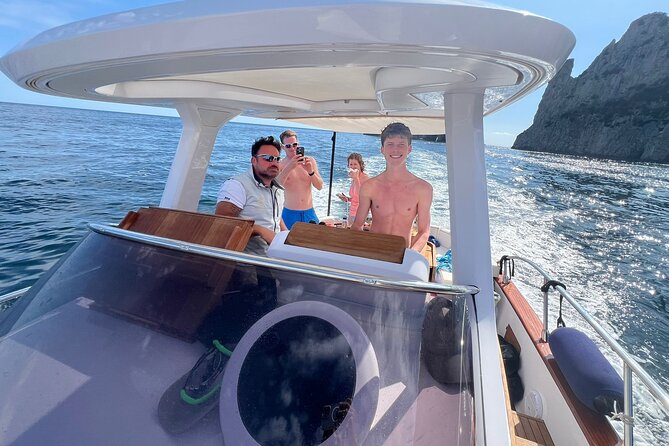 Capri and Blue Grotto Small Group Boat Tour - Villa Malaparte and the eastern cliffs
