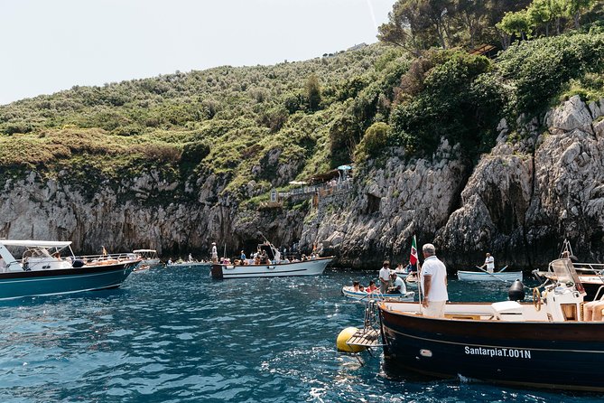 Capri & Blue Grotto Semi Private Boat Day Trip from Sorrento - From Sorrento pickup to Piano di Sorrento harbor