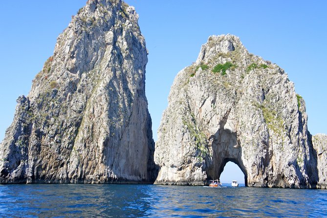 Capri & Blue Grotto Small Group Full-Day Boat Tour from Positano - White Grotto and Natural Arch