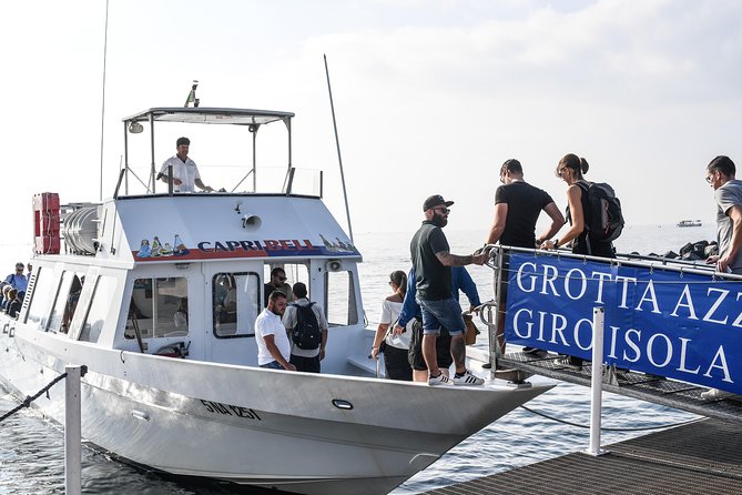 Capri Boat & Land Tour from Sorrento with Limoncello Tasting - Four to five hours on Capri and Anacapri