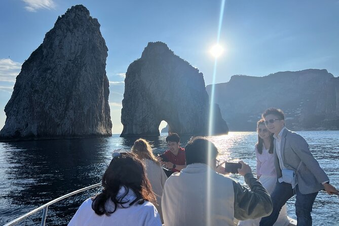 Capri Boat Tour and Blue Grotto Visit - The western coast and its smaller caves