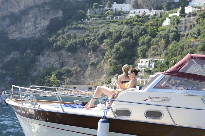 Capri Boat tour from Positano with Light Lunch, Drinks & Swim - The Sorrento coast before Capri