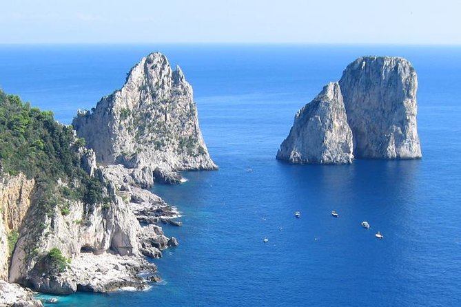 Capri Boat Tour from Sorrento - Punta Carena, Marina Piccola, and the southern coast