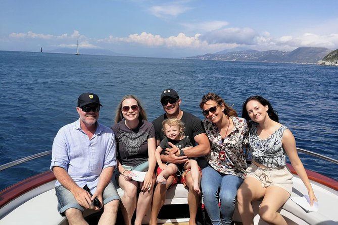 Capri Boat Tour from Sorrento: Swim, Grottos & Light Lunch - The Blue Grotto choice
