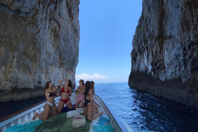 Capri Boat Tour: Grottoes, Swim & Sip Limoncello in a Small Group - Finding HP Travel at Marina Grande