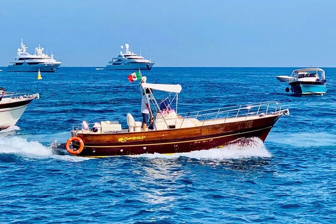 Capri by Boat private Comfortable tour - The White Grotto and Capri’s cave country