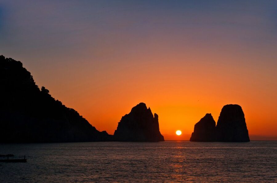 Capri: Day & Night Boat Tour - Sunset views and a quieter coast