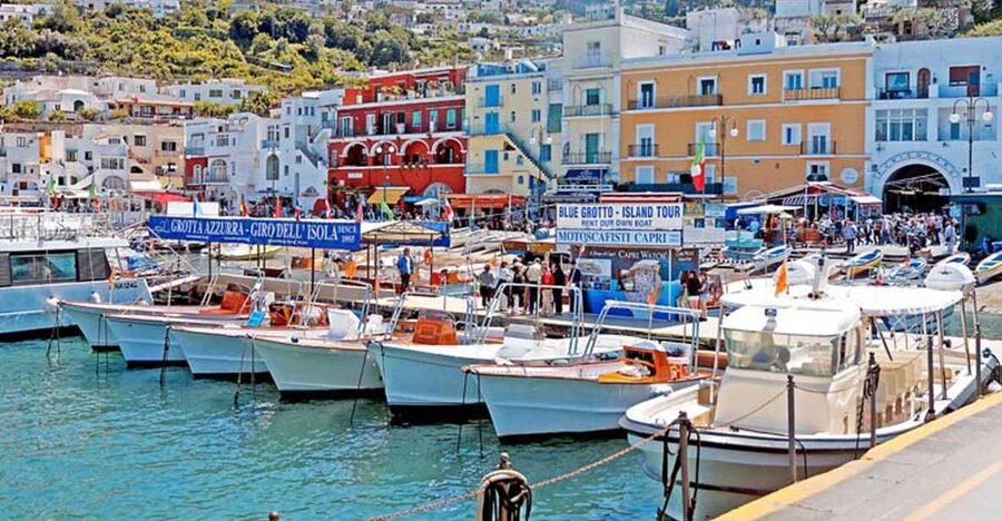 Capri: DIY Day Trip with Blue Grotto, Funicular & Lunch - The island boat tour and Blue Grotto stop