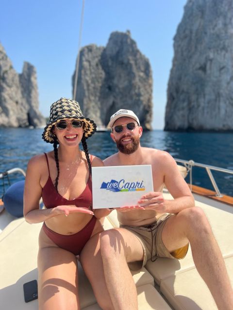Capri: exclusive boat tour - Punta Carena Lighthouse and the Coral Grotto