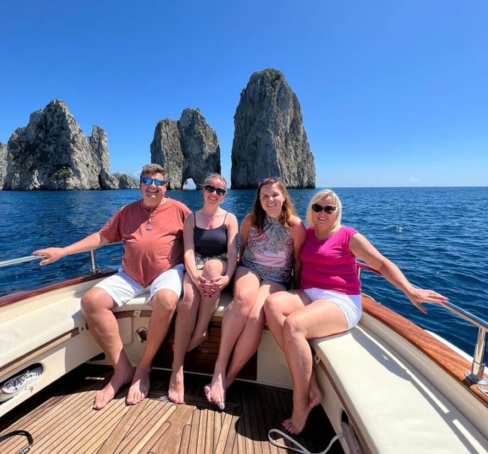Capri: Exclusive Boat Tour of Hidden Gems with Swimming - Swimming in Calmer Coves
