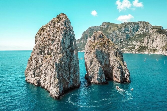 Capri excursion in a private boat - Marina Piccola and the Cave of the Sailors