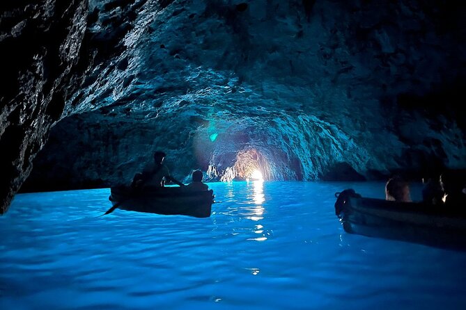 Capri First to Blue Grotto Semi Private Boat Tour from Sorrento - What the $168.96 price really covers