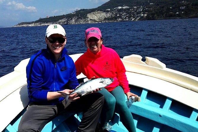 Capri Fishing Excursion with Snorkeling and Lunch from Sorrento - A sea-to-table lunch on the boat