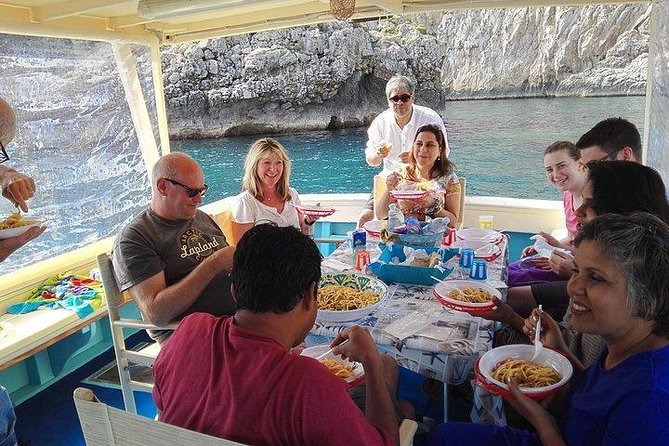 Capri Fishing Excursion with Snorkeling and Lunch from Sorrento - Leaving Sorrento and learning the local way to fish