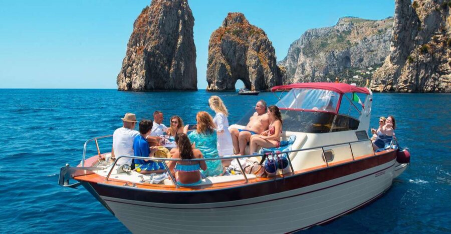 Capri: Full-Day Small Group Boat Tour - From Sorrento to the Tyrrhenian Sea