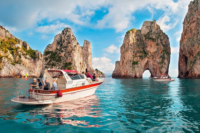 Capri Guided Boat Experience with Island Exploration and Transfer - Pickup from Sorrento and the start of the day