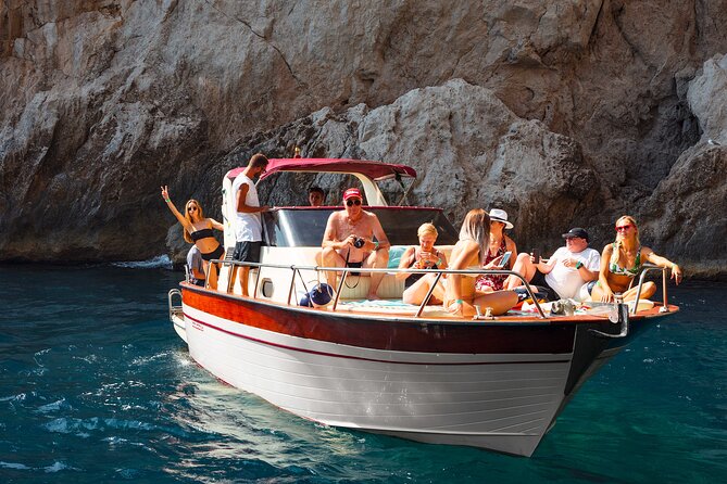 Capri Guided Boat Experience with Island Exploration and Transfer - Punta Carena Lighthouse and the southwestern coast