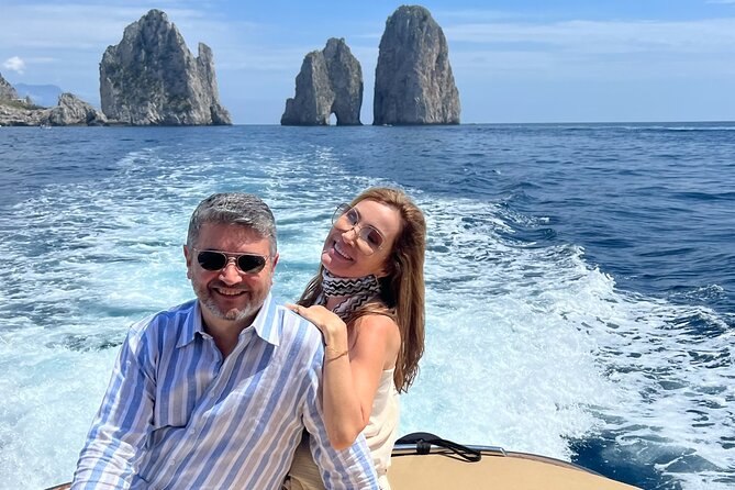 Capri in a Day All Inclusive Premium Boat Tour + City Visit - The swim, aperitivo, and boat atmosphere