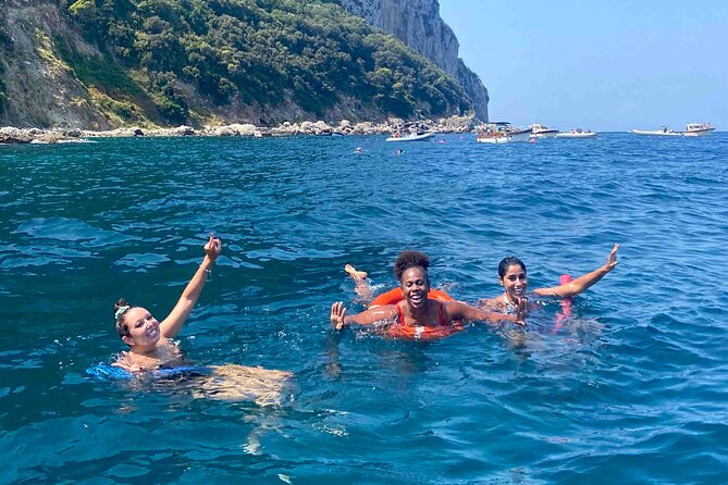 Capri Island Full-Day Adventure from Sorrento – Boat Tour & Swim - The Faraglioni photo stop