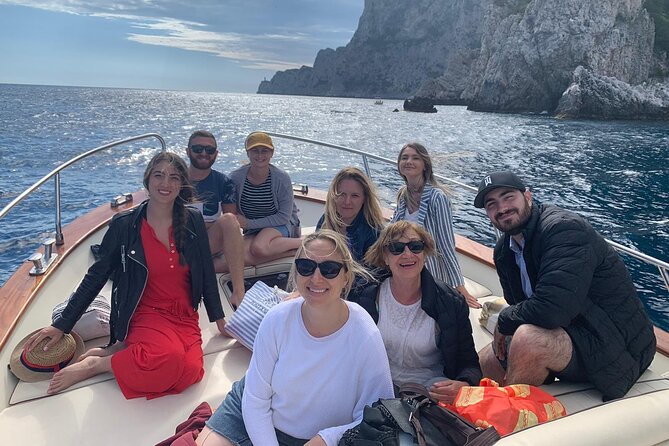 Capri-Positano Private Boat Tour from Sorrento,Positano or Capri - What the €300 fuel charge means for value