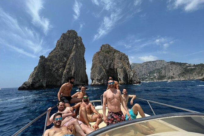 Capri Premium Private Boat Tour + City Visit - Punta Carena, Grotta dei Santi, and the Green Grotto