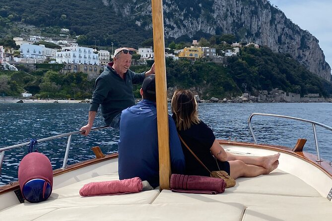Capri Private Boat Tour from Capri (3 Hours) with Blue Grotto - Drinks on deck, with no full meal