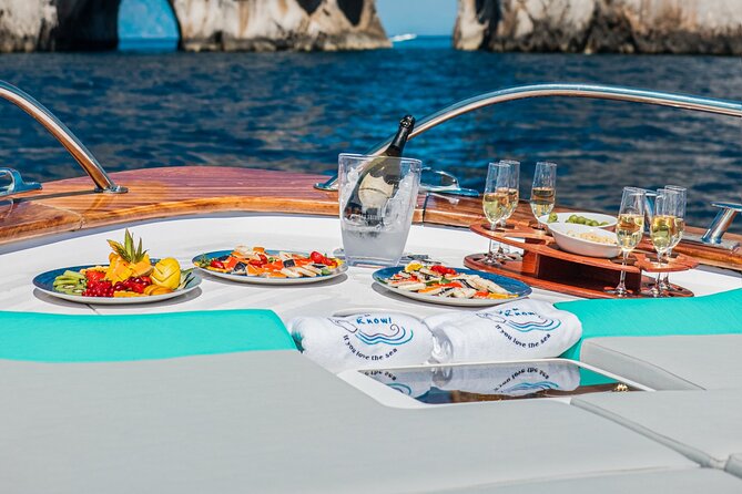 Capri Private Boat Tour from Sorrento, Positano or Naples - Faraglioni, Marina Piccola, and the southern coast