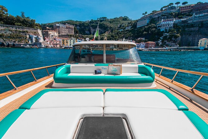 Capri Private Boat Tour from Sorrento, Positano or Naples - Gozzo F.lli Aprea 36 - Faraglioni, Marina Piccola, and Villa Malaparte