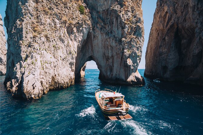Capri Private Boat Tour from Sorrento, Positano or Naples - Gozzo F.lli Aprea 36 - Timing, weather, and cancellation details