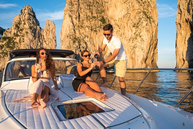 Capri Private Boat Tour with Limoncello tasting - Capri’s Faraglioni and the main swim