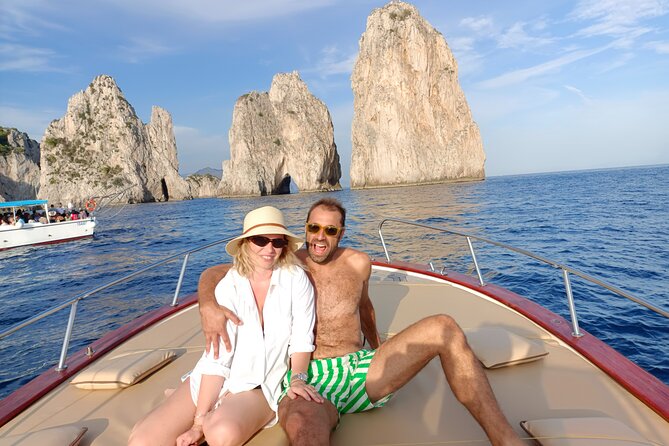 Capri Samba Boat Tour, Sail in Style by Boat. - Villa Malaparte from the water