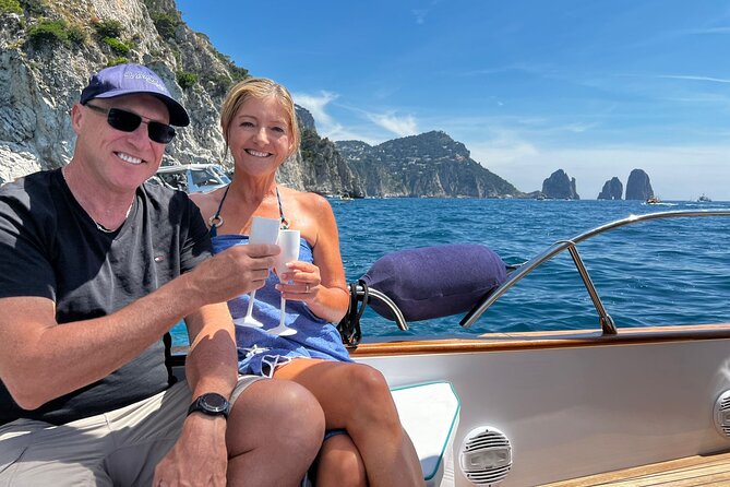 Capri Semi-Private Boat Tour and City Visit from Sorrento - Leaving Sorrento for Marina Grande