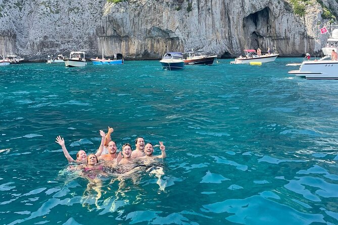 Capri Small-Group Boat Tour from Sorrento with Lunch & Snorkeling - Punta Carena and Capri’s western edge