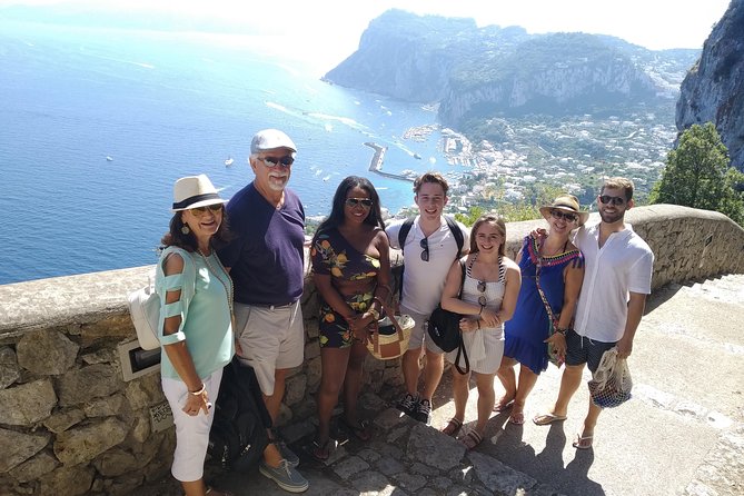 Capri Small Group Tour with Blue Grotto from Naples or Sorrento - Capri town and the famous Piazzetta
