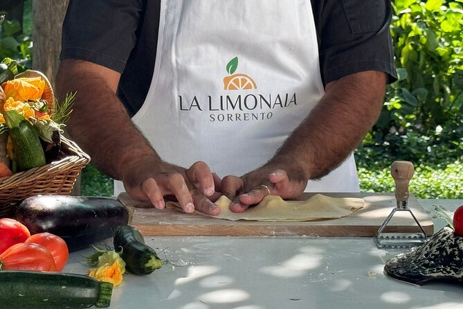 Cook and Eat in a Citrus Grove in Sorrento - Eating Beneath the Pergola