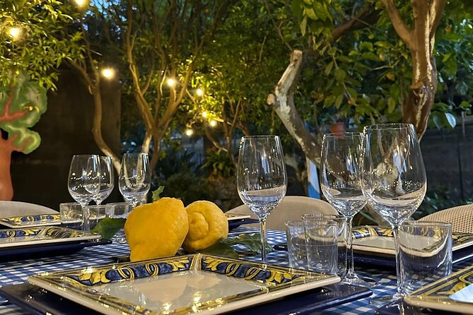 Cooking class in Capri for small groups - Eating your work on the panoramic terrace