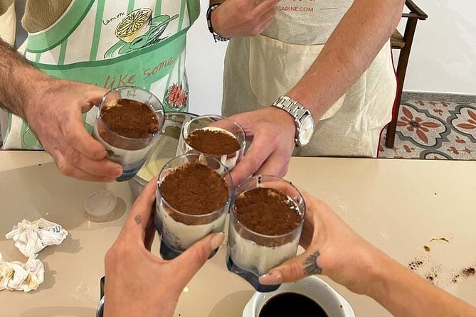 Cooking class with Pasta, mozzarella and Tiramisu with wine - Getting there from Positano or Amalfi