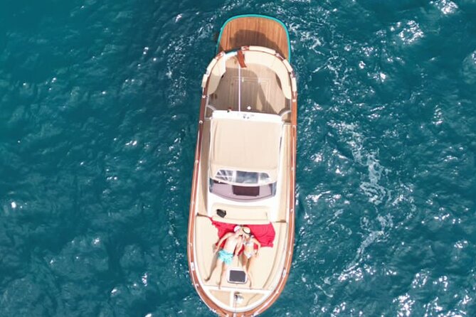 Day on a private boat on the Amalfi Coast - Leaving Sorrento from Marina Piccola