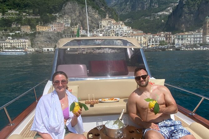 Day on a private boat on the Amalfi Coast - The Sorrento coast, seen from the water