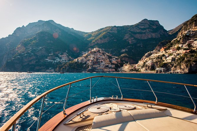Day Trip to Amalfi Coast and Ieranto Bay in a Hybrid Eco Boat - Li Galli, the Emerald Grotto, and the Fjord of Furore