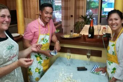 dinner and cooking demonstration