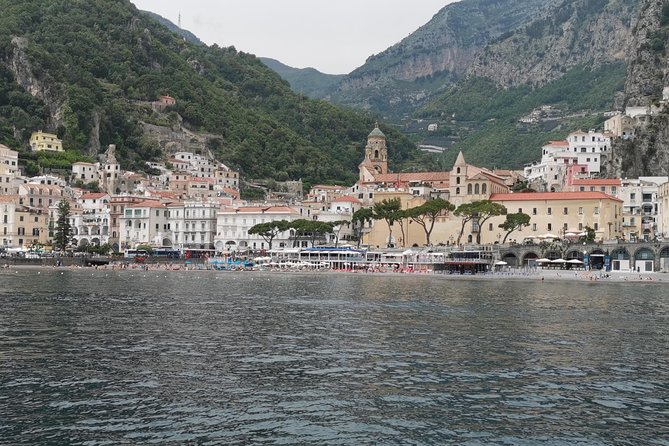 Discover the Amalfi Coast with a private boat tour - Furore and the cliffs above the water