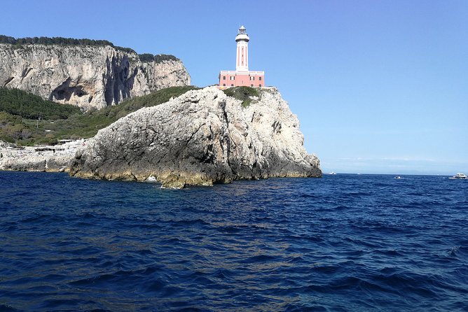 Discovery Capri Island by Boat from Capri - Curzio Malaparte’s striking villa