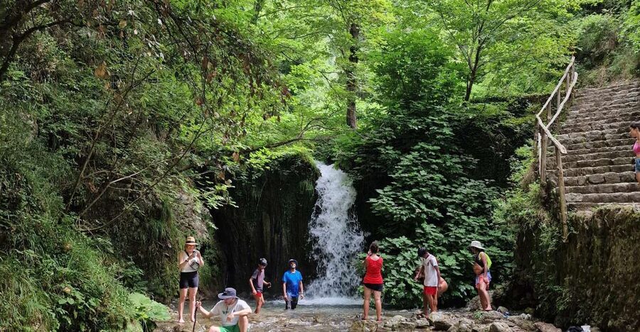 Ferriere Waterfalls - Amalfi coast - The waterfalls and swimming pools