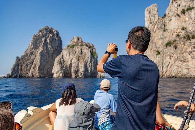 Fishing and Tourism in Capri - Seeing the Sorrento coast from the water