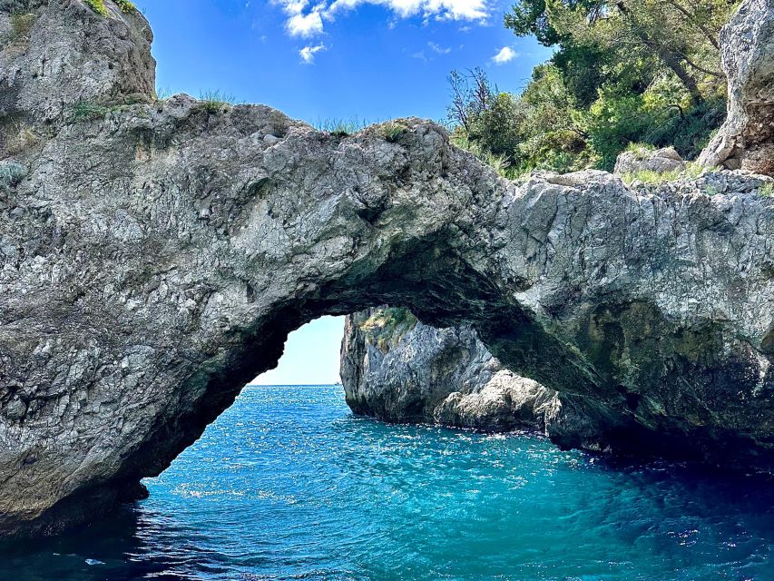 From Amalfi: 7H Amalfi Coast - Group Tour by boat - Furore, the Emerald Grotto, and Conca dei Marini