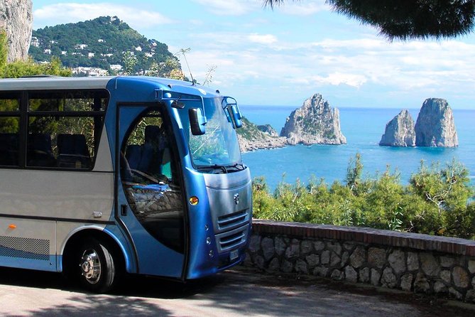 From Amalfi Coast: Capri & Anacapri guided tour by sea & by land - Anacapri and the choice between Villa San Michele and Monte Solaro