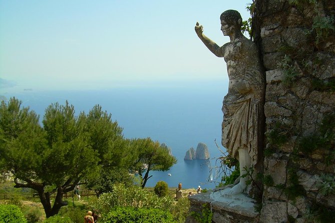 From Amalfi Coast: Capri & Anacapri guided tour by sea & by land - Capri Town, the Piazzetta, and Via Krupp