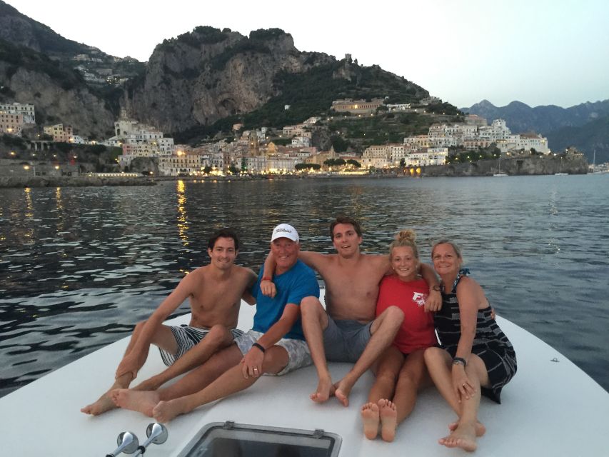 From Amalfi: Private Sunset Cruise along the Amalfi Coast - Amalfi and Atrani from the water