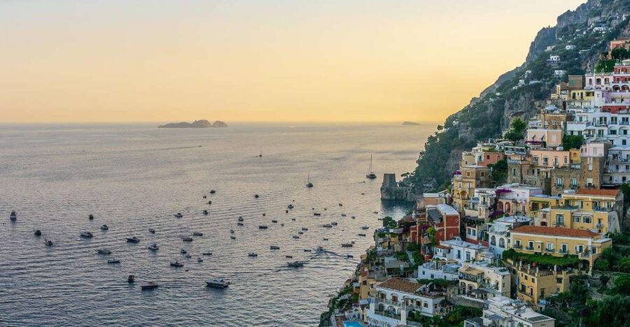From Amalfi: Private Sunset Cruise along the Amalfi Coast - Leaving from Amalfi, Positano, or another coastal town